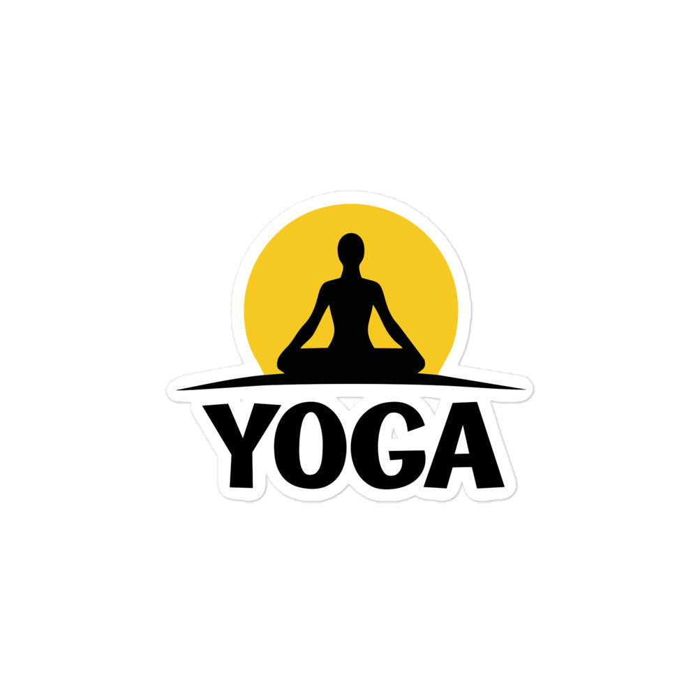 YOGA - Bubble-free stickers