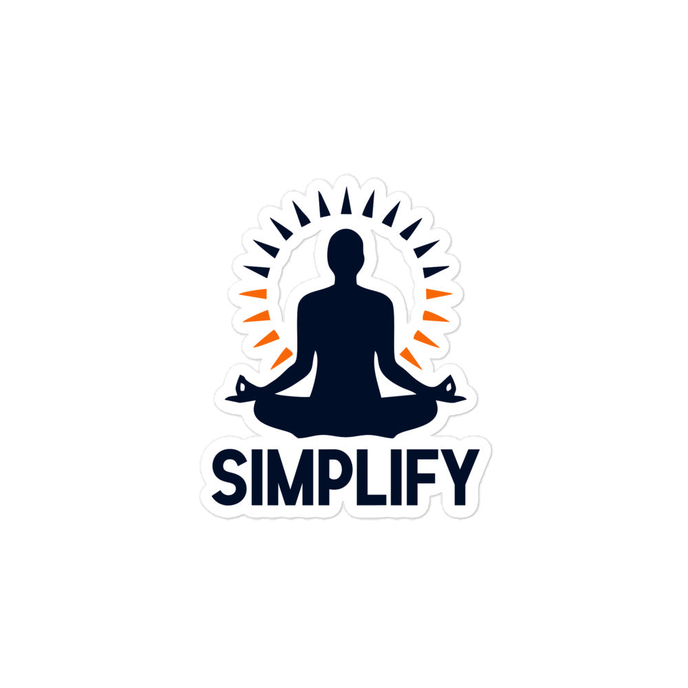 SIMPLIFY - Bubble-free stickers