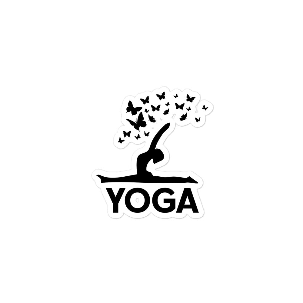 YOGA - Bubble-free stickers