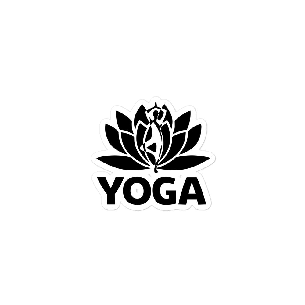 YOGA - Bubble-free stickers