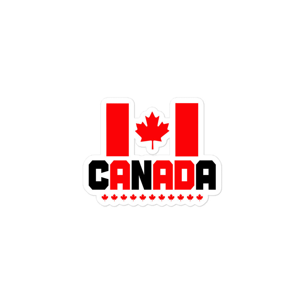 CANADA - Bubble-free stickers