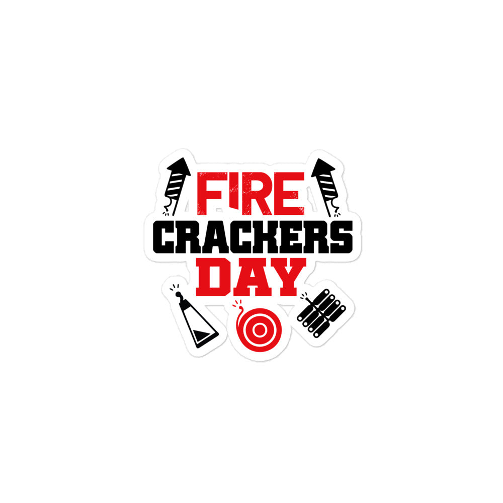 FIRE CRACKERS DAY - Bubble-free stickers