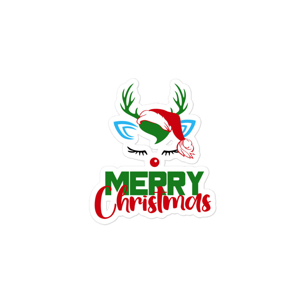 MERRY CHRISTMAS - Bubble-free stickers