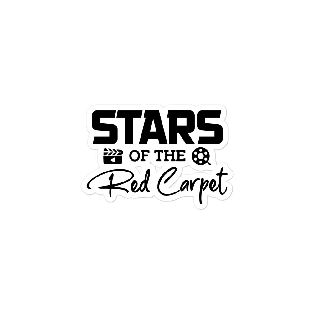 STARS OF THE RED CARPET - Bubble-free stickers