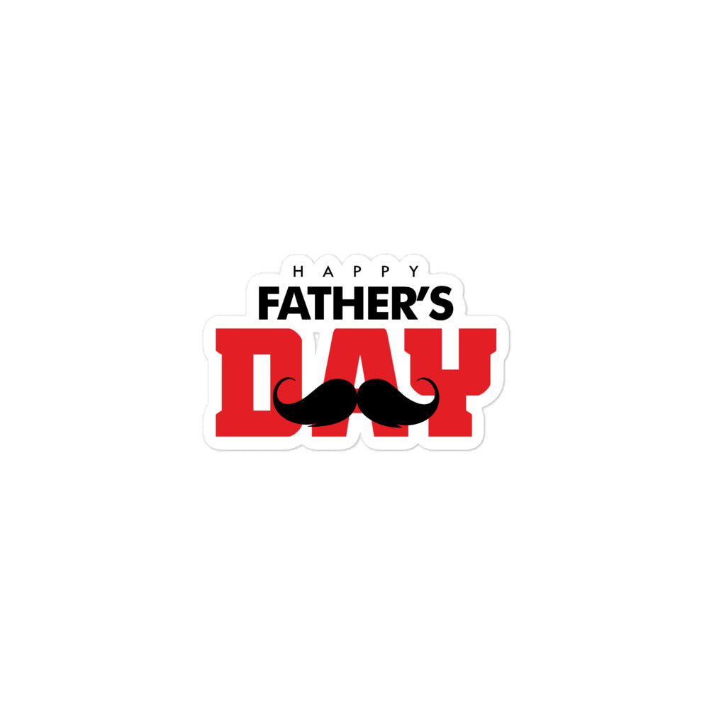 HAPPY FATHER'S DAY - Bubble-free stickers