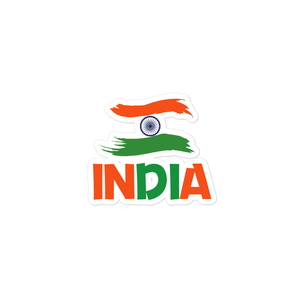 INDIA - Bubble-free stickers