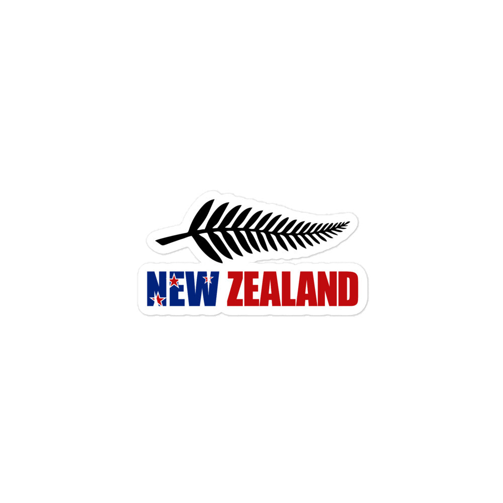 NEW ZEALAND - Bubble-free stickers