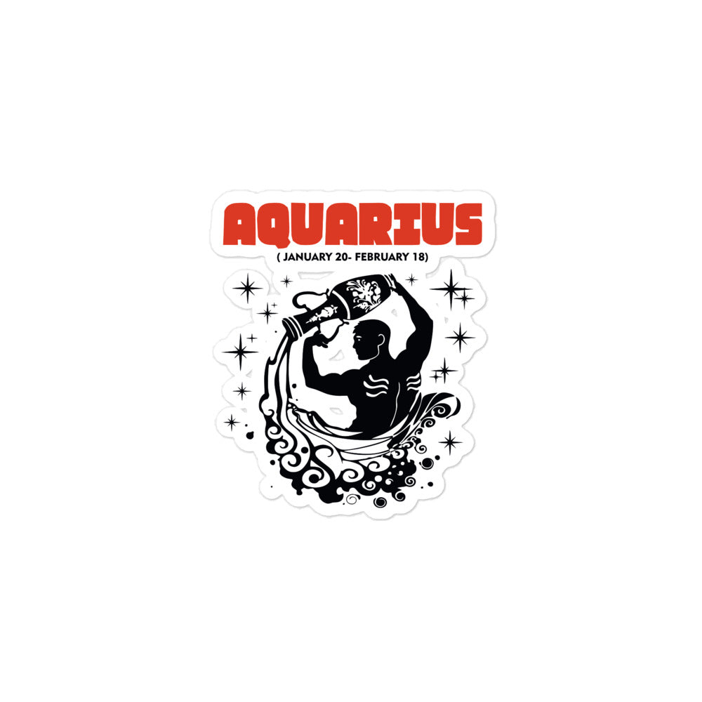 AQUARIUS - Bubble-free stickers