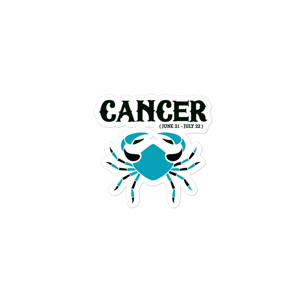 CANCER - Bubble-free stickers