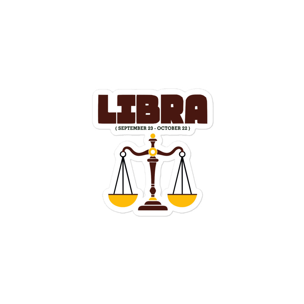 LIBRA - Bubble-free stickers