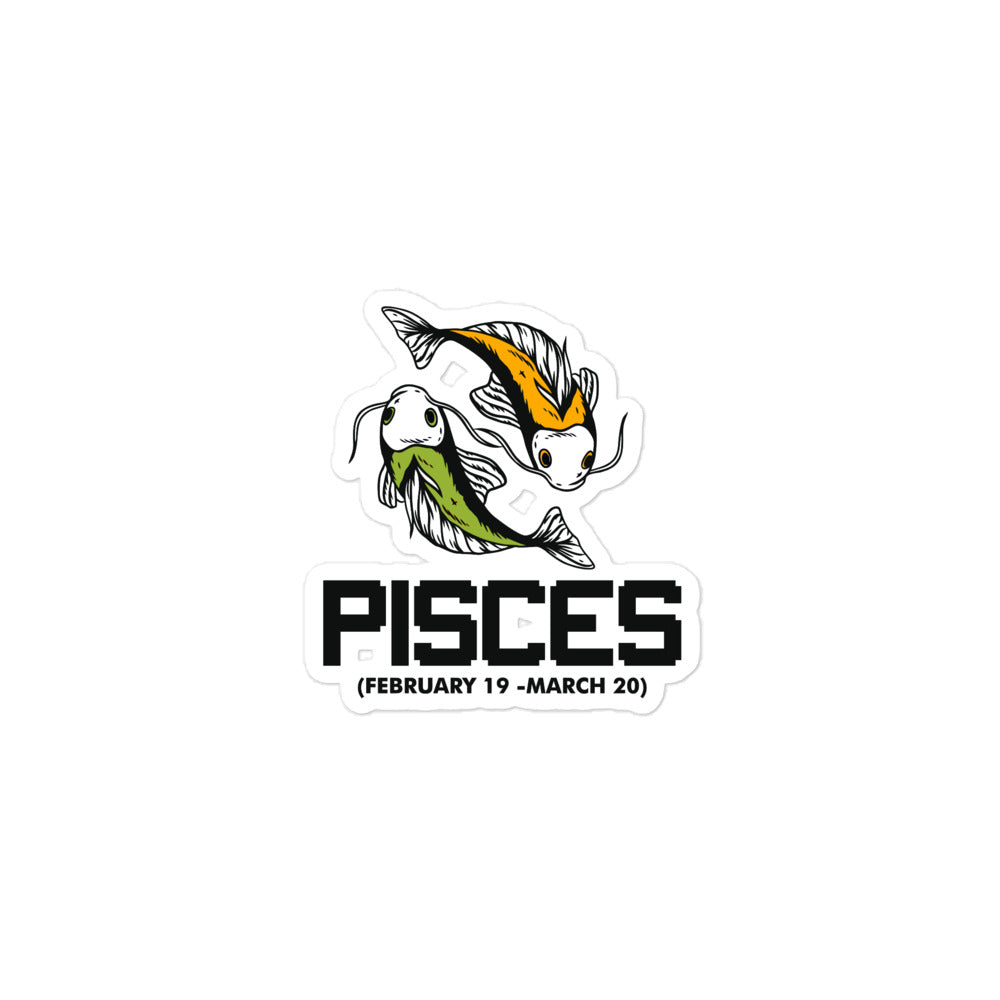 PISCES - Bubble-free stickers