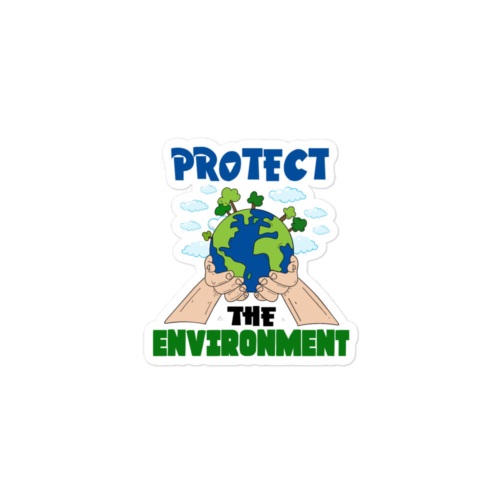 PROTECT THE ENVIRONMENT - Bubble-free stickers