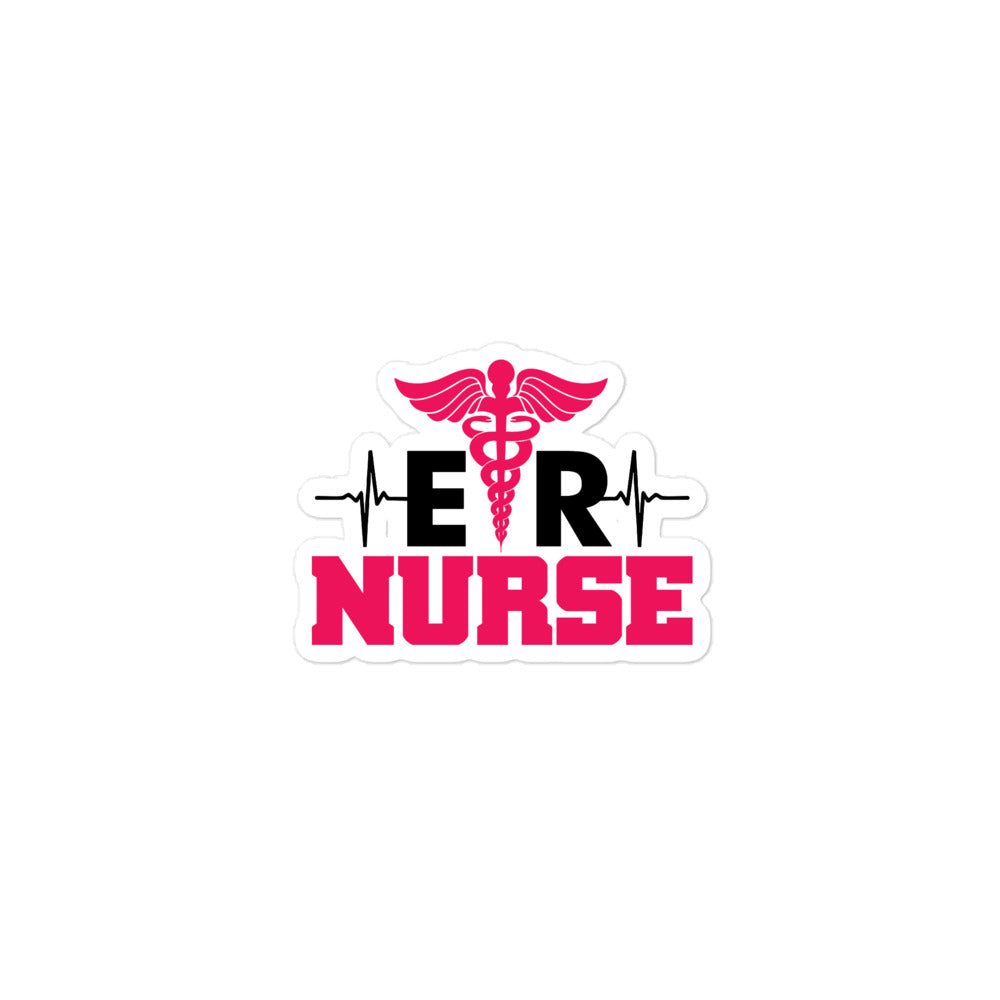 ER NURSE - Bubble-free stickers