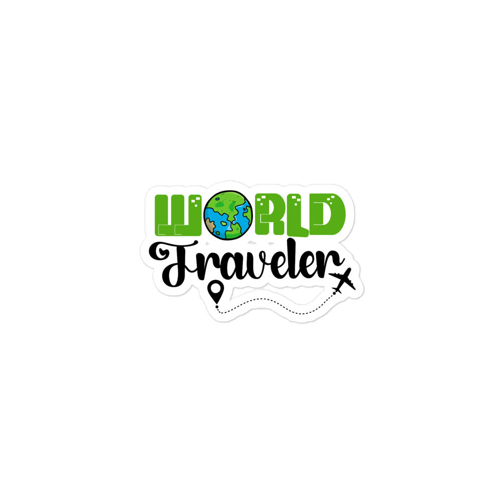 WORLD TRAVELER - Bubble-free stickers