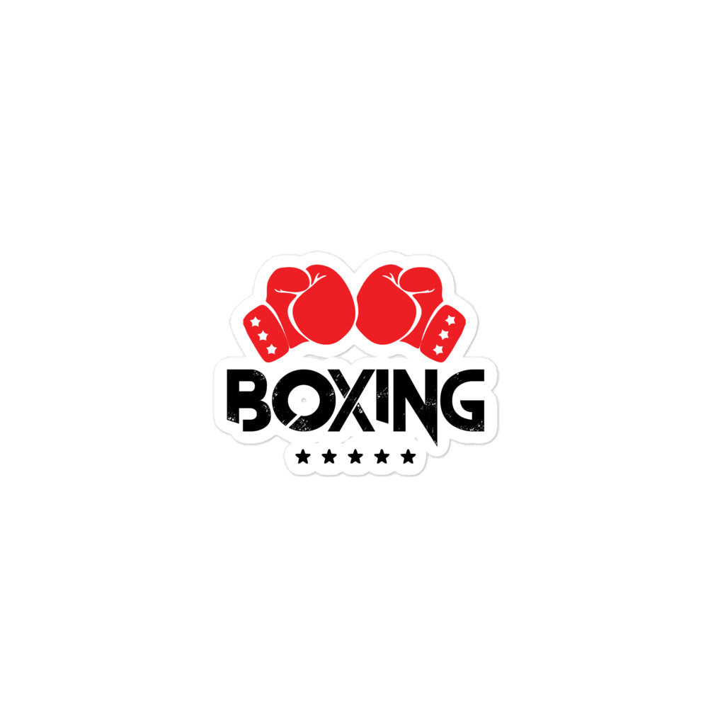 BOXING - Bubble-free stickers