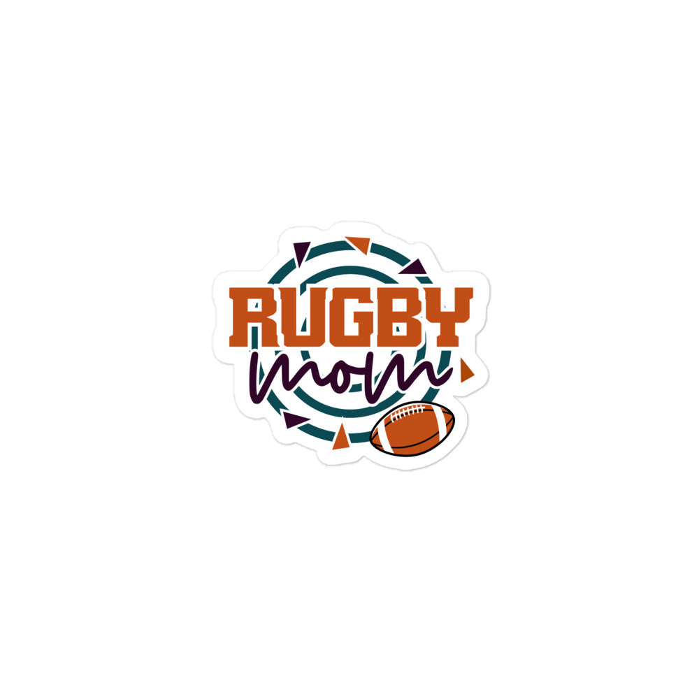 RUGBY MOM - Bubble-free stickers