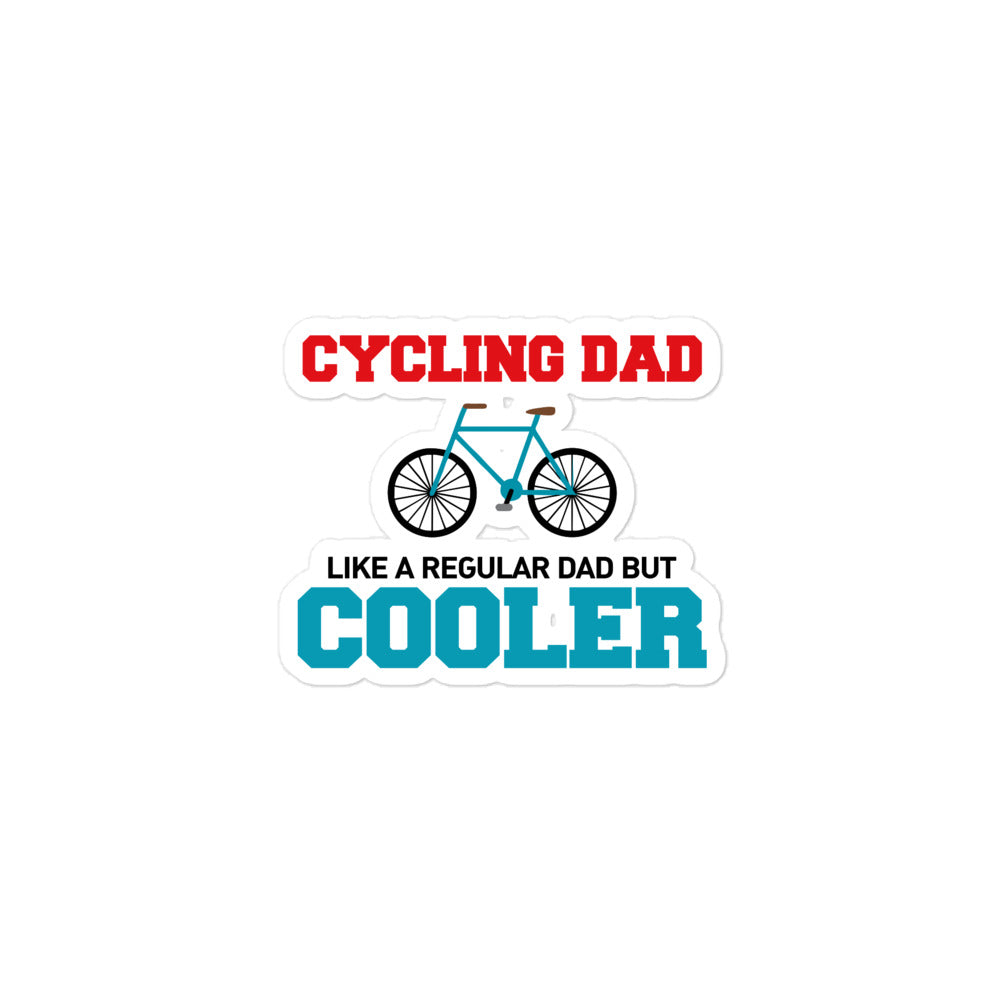 CYCLING DAD - Bubble-free stickers