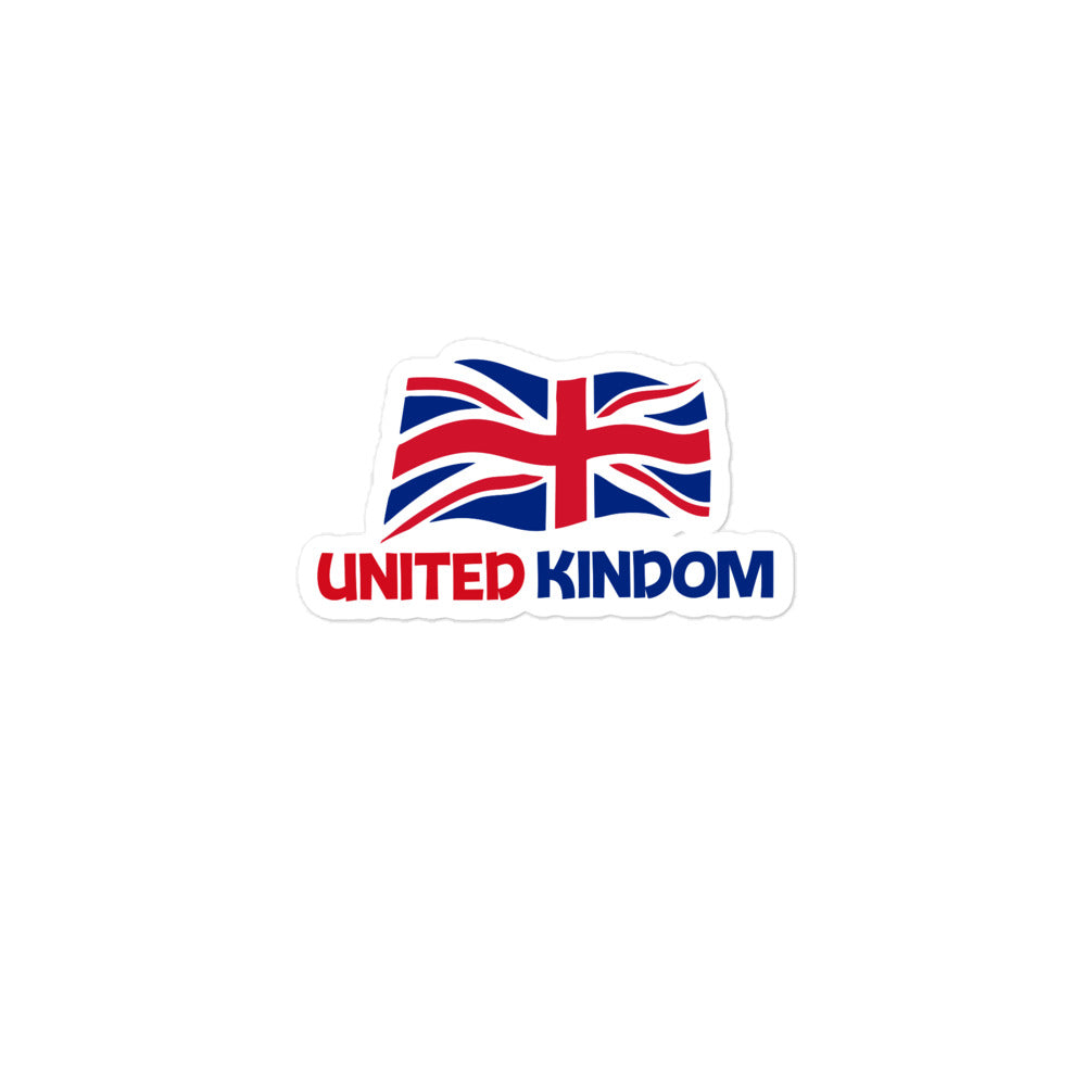 UNITED KINDOM - Bubble-free stickers