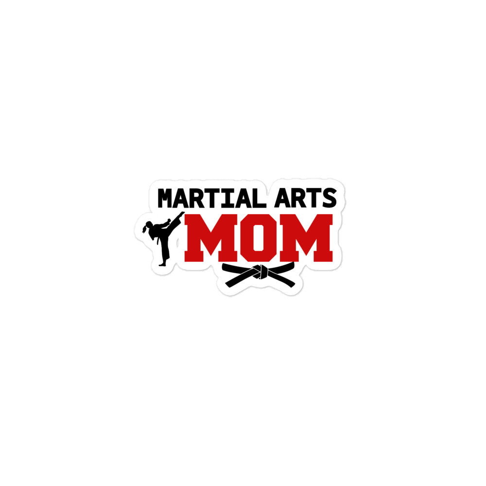 MARTIAL ARTS MOM - Bubble-free stickers