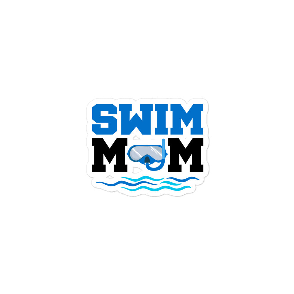 SWIM MOM - Bubble-free stickers