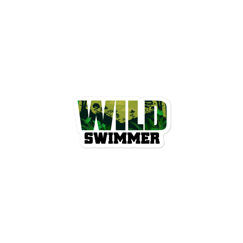 WILD SWIMMER - Bubble-free stickers