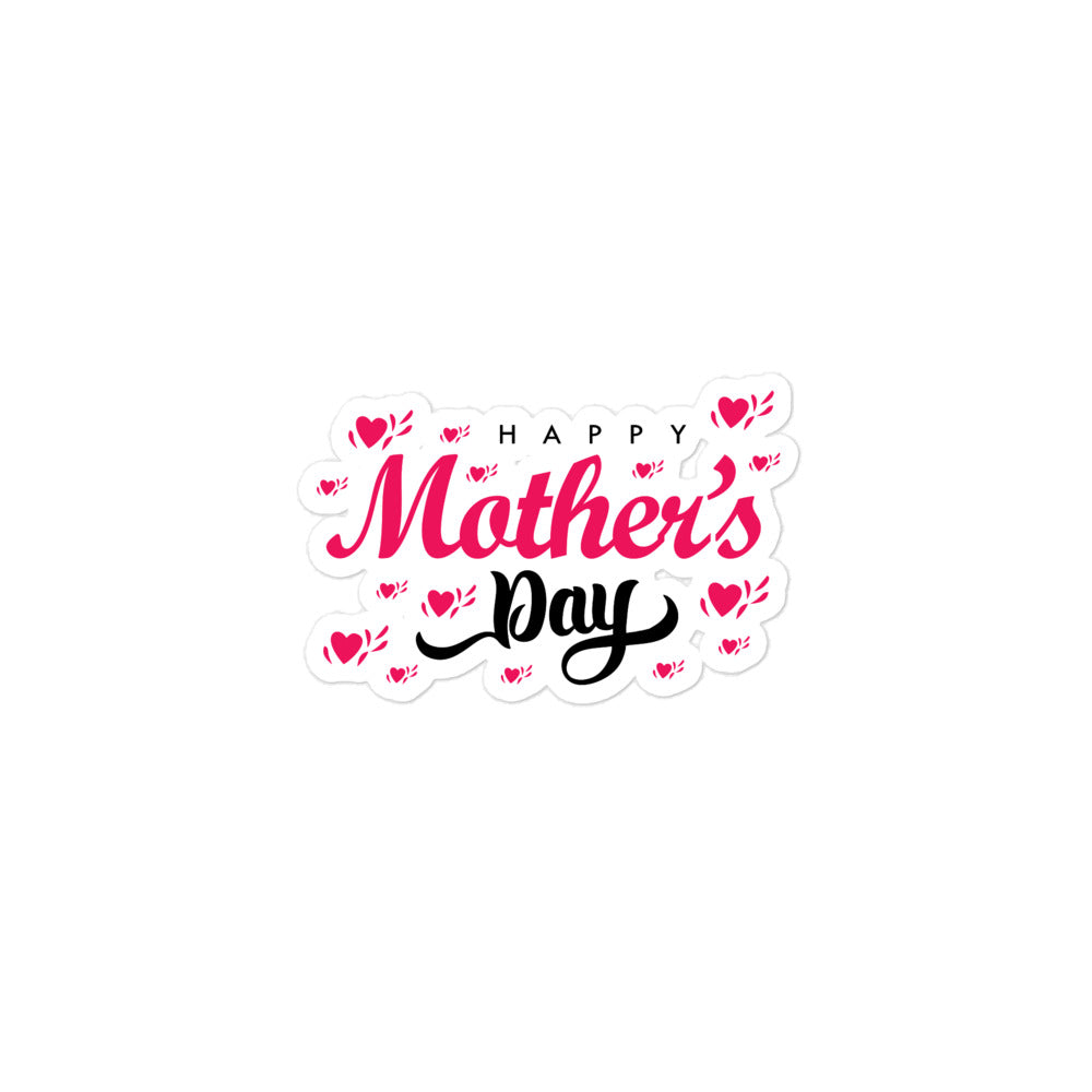 HAPPY MOTHER'S DAY - Bubble-free stickers