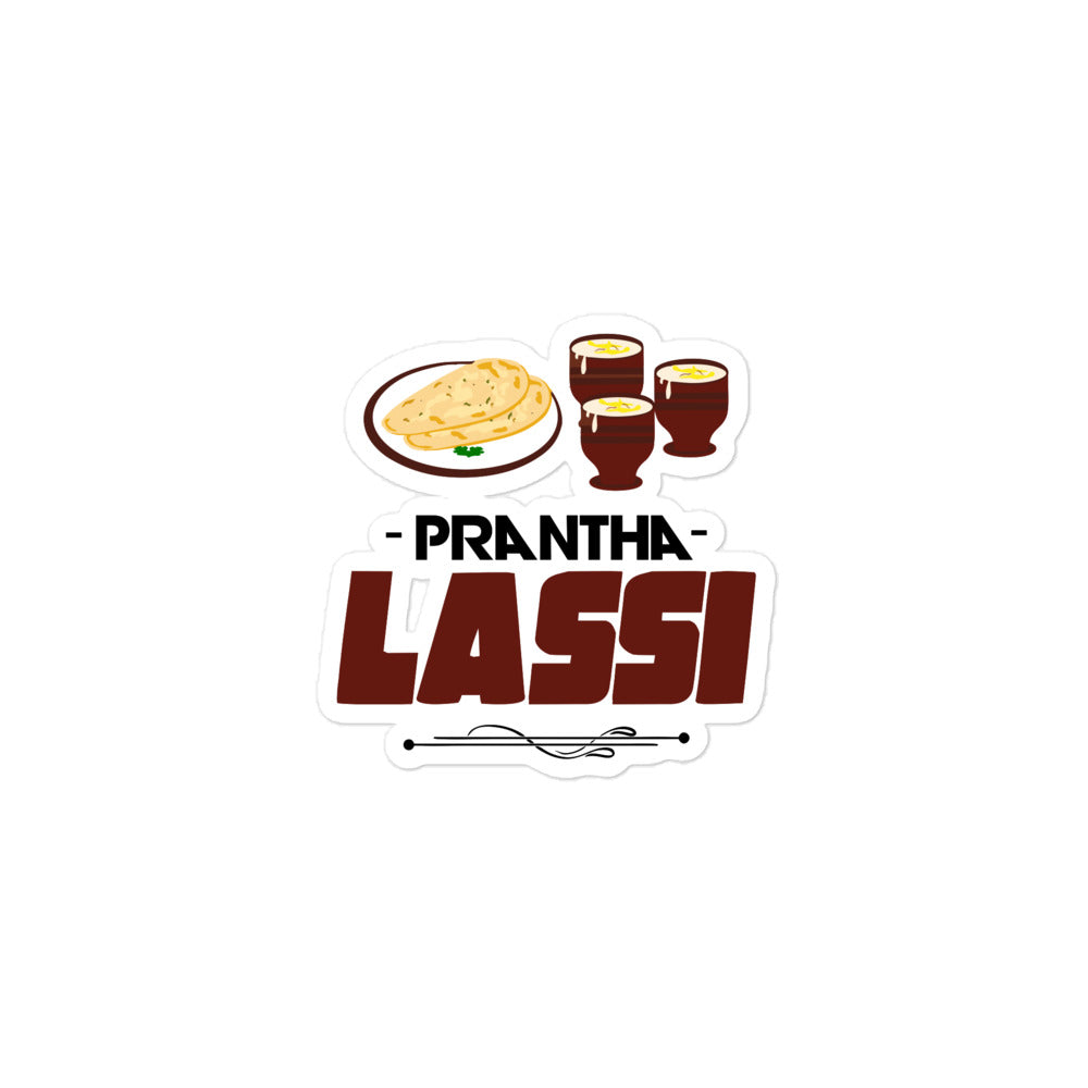 PRANTHA LASSI - Bubble-free stickers