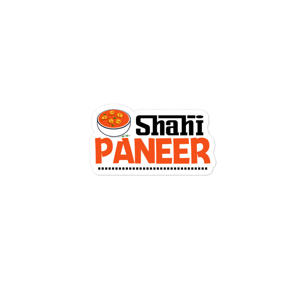 SHAHI PANEER - Bubble-free stickers