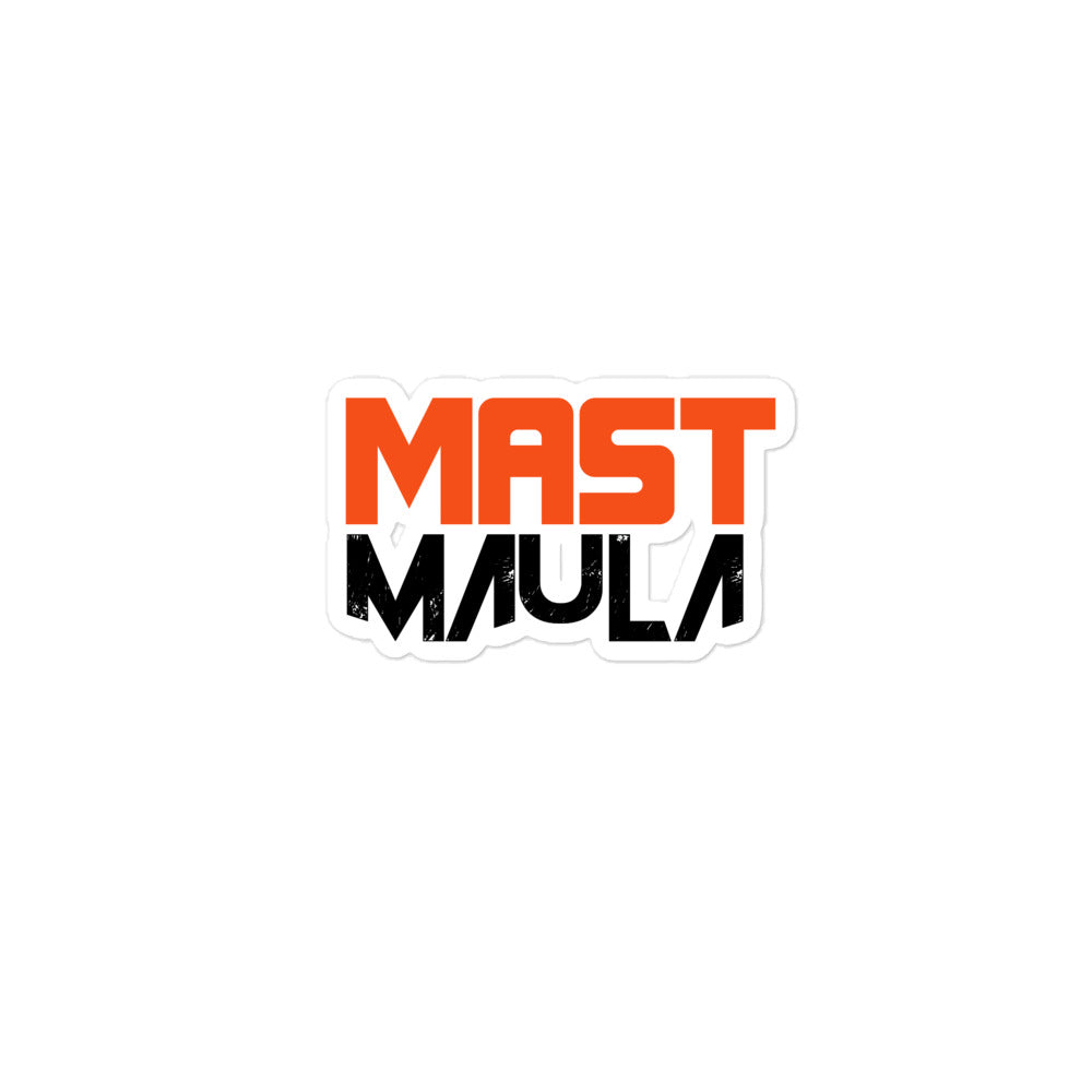 MAST MAULA - Bubble-free stickers