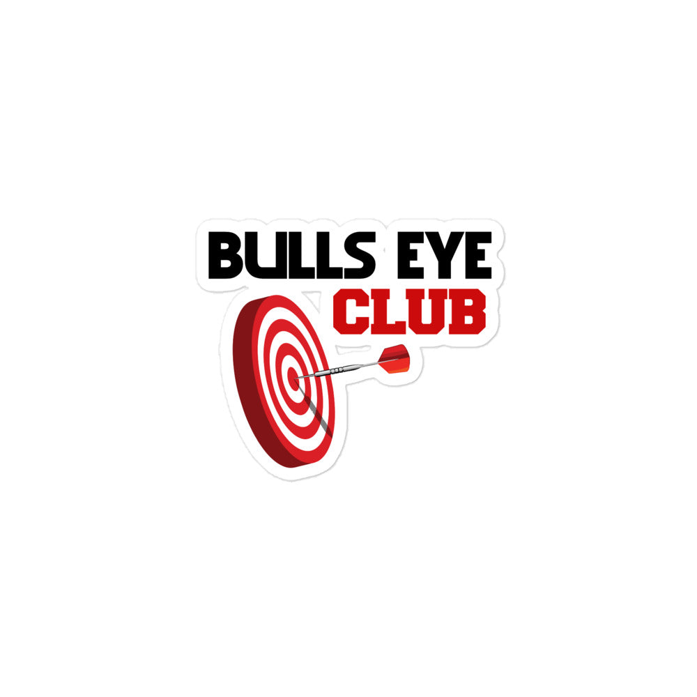 BULLS EYE CLUB - Bubble-free stickers