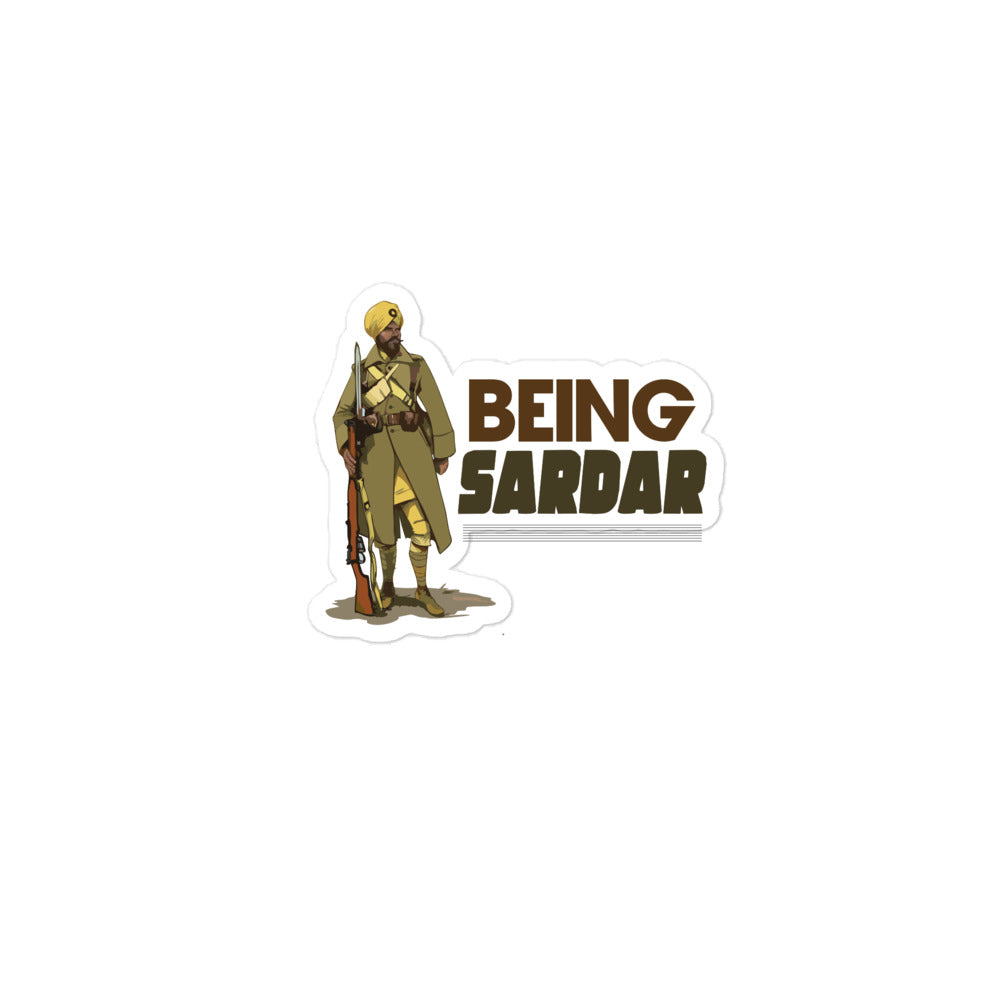 BEING SARDAR - Bubble-free stickers