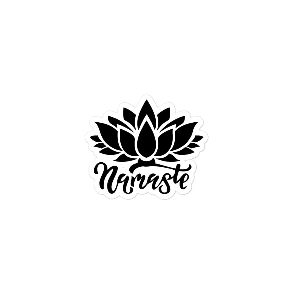 NAMASTE - Bubble-free stickers