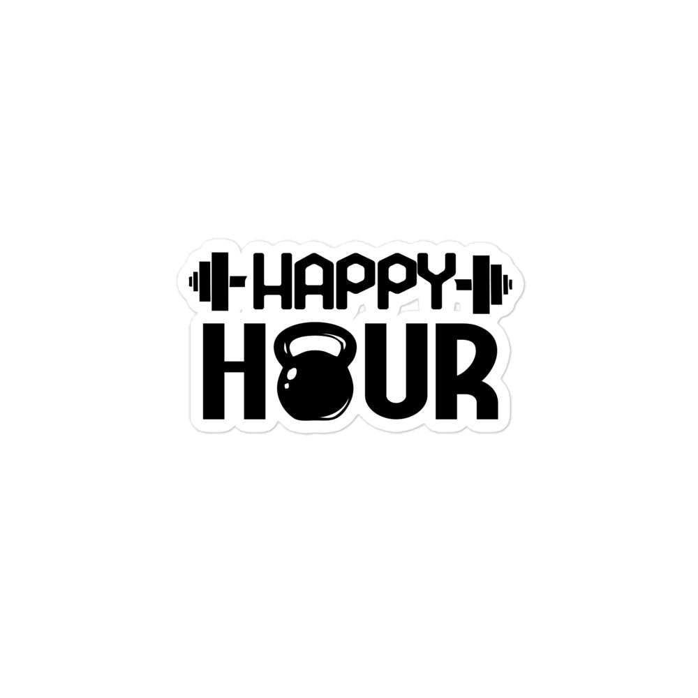 HAPPY HOUR - Bubble-free stickers