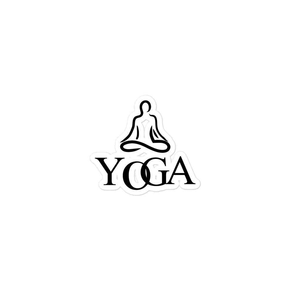YOGA - Bubble-free stickers