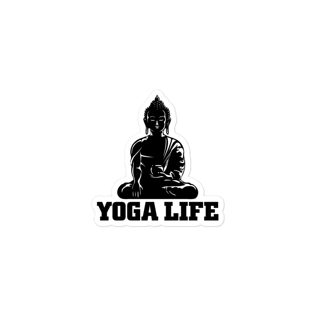 YOGA LIFE - Bubble-free stickers