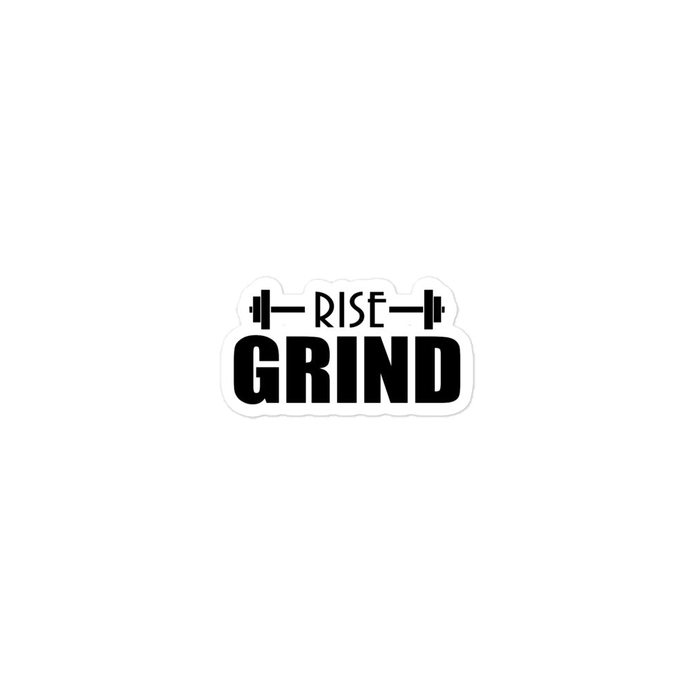 RISE GRIND - Bubble-free stickers