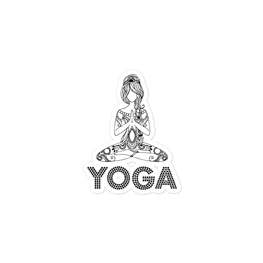 YOGA - Bubble-free stickers