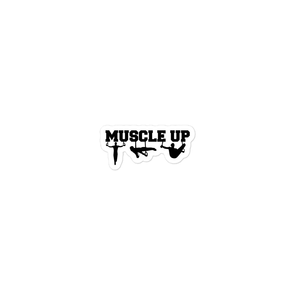 MUSCLE UP - Bubble-free stickers