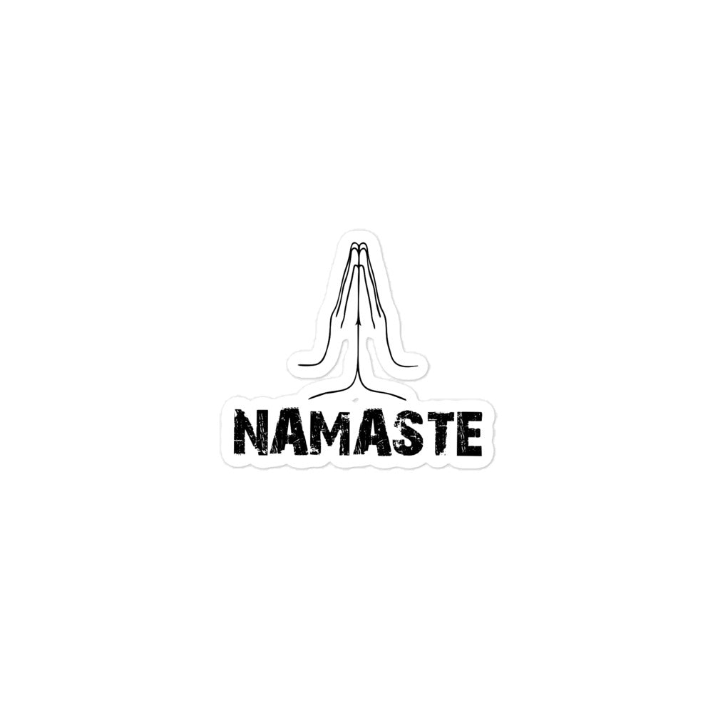 NAMASTE - Bubble-free stickers