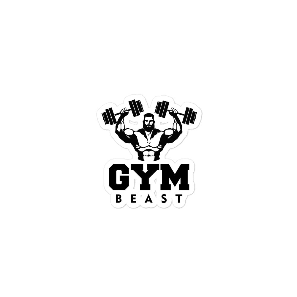 GYM BEAST - Bubble-free stickers