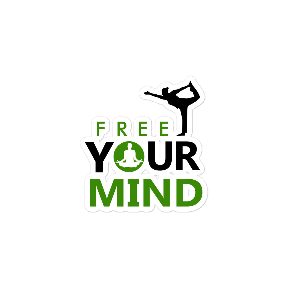 FREE YOUR MIND - Bubble-free stickers