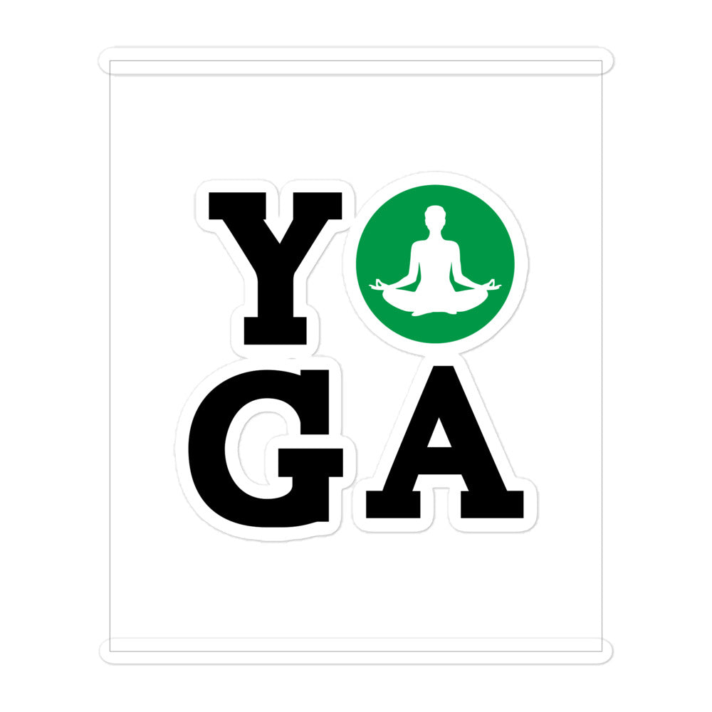 YOGA - Bubble-free stickers