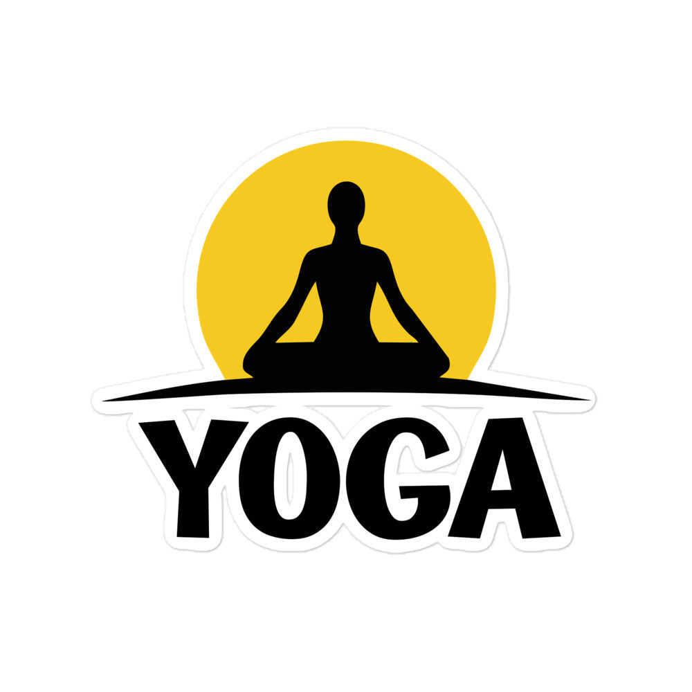 YOGA - Bubble-free stickers