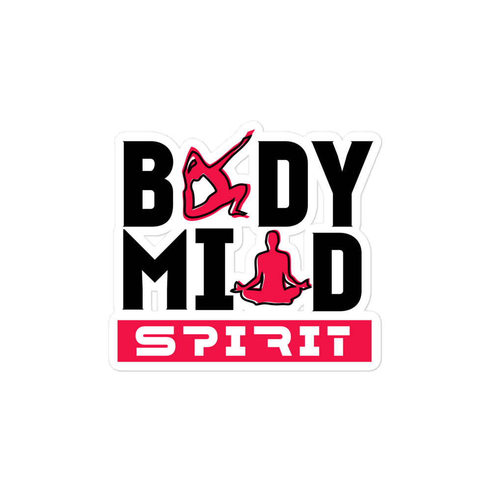 BODY MIND SPIRIT - Bubble-free stickers