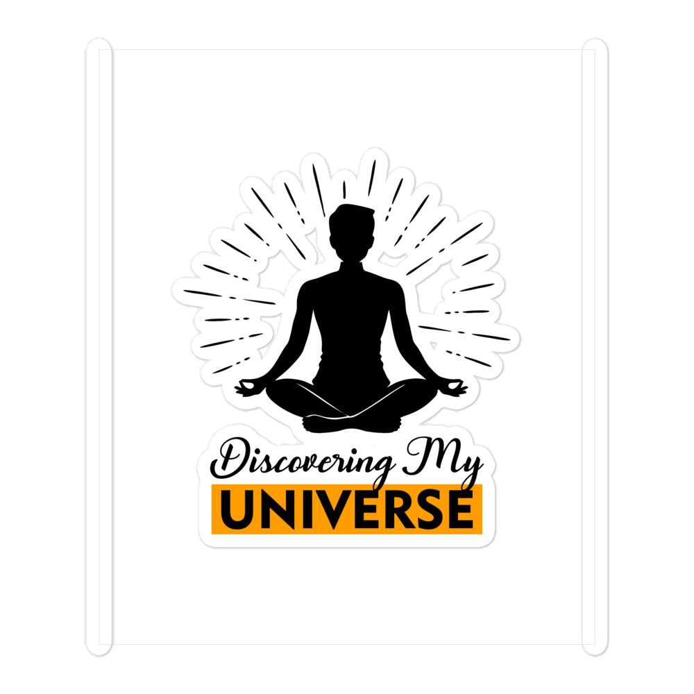 DISCOVERING MY UNIVERSE - Bubble-free stickers