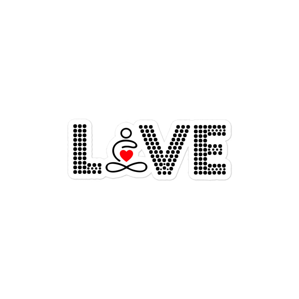 LOVE - Bubble-free stickers