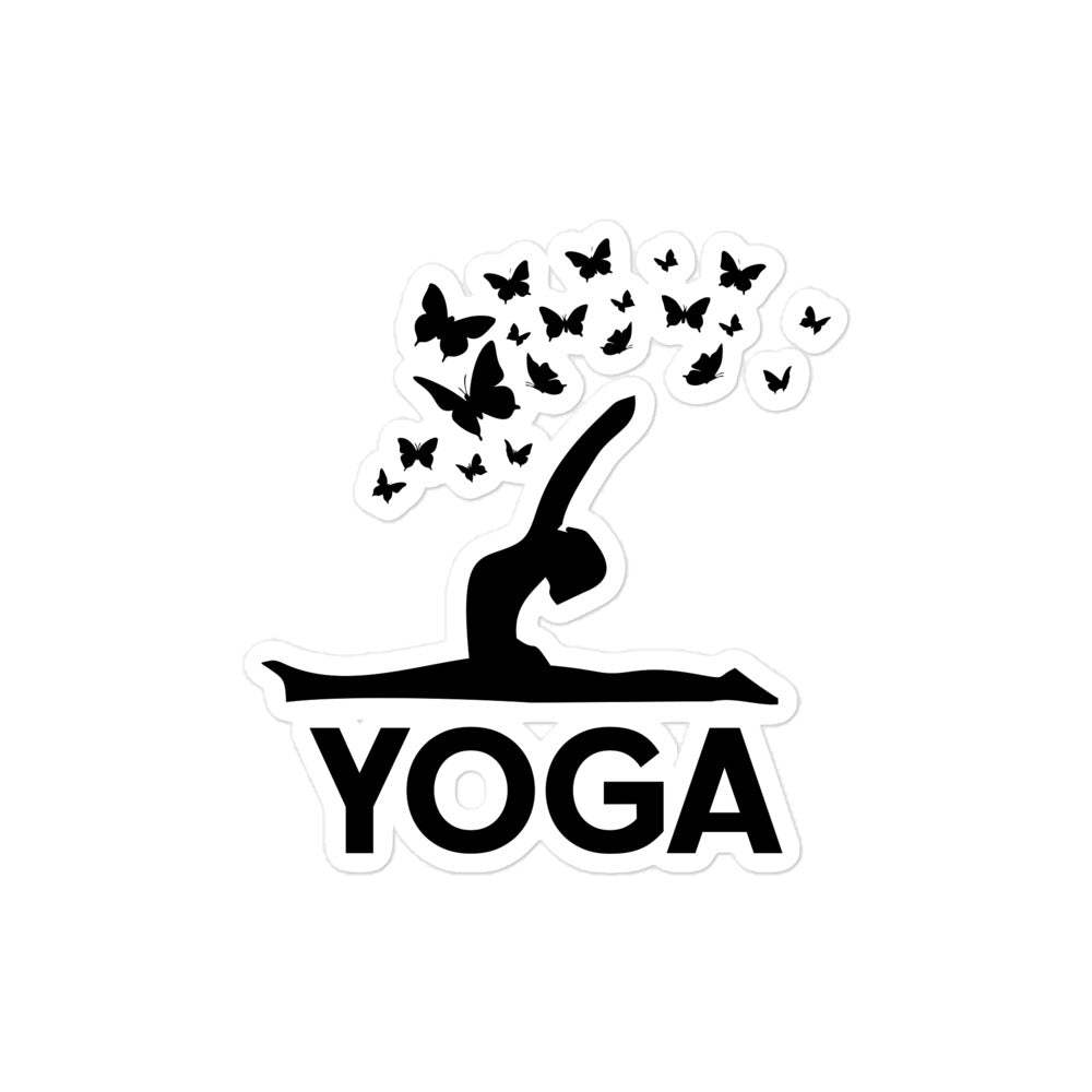 YOGA - Bubble-free stickers