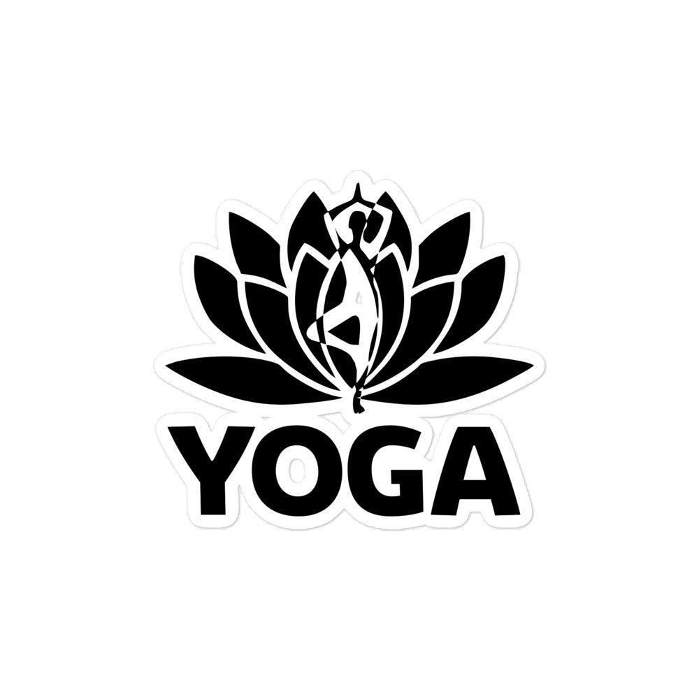 YOGA - Bubble-free stickers