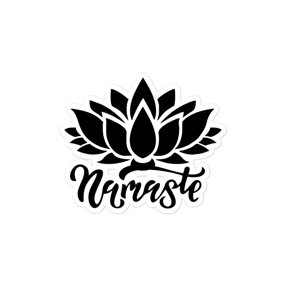 NAMASTE - Bubble-free stickers