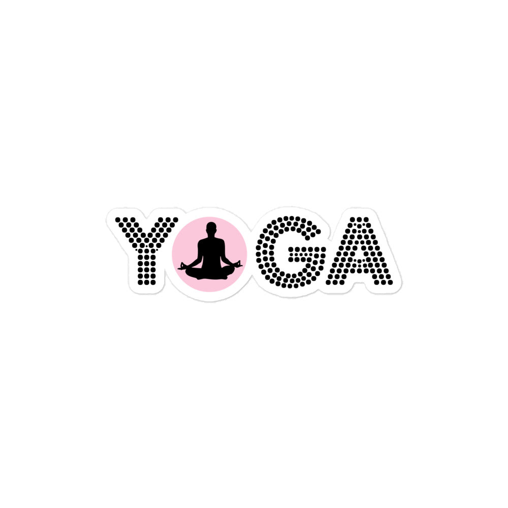 YOGA - Bubble-free stickers